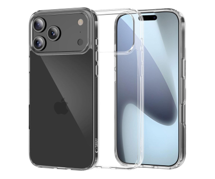 Etui / obudowa na smartfona Tech-Protect Flexair Hybrid do Iphone 17 Pro Max Clear